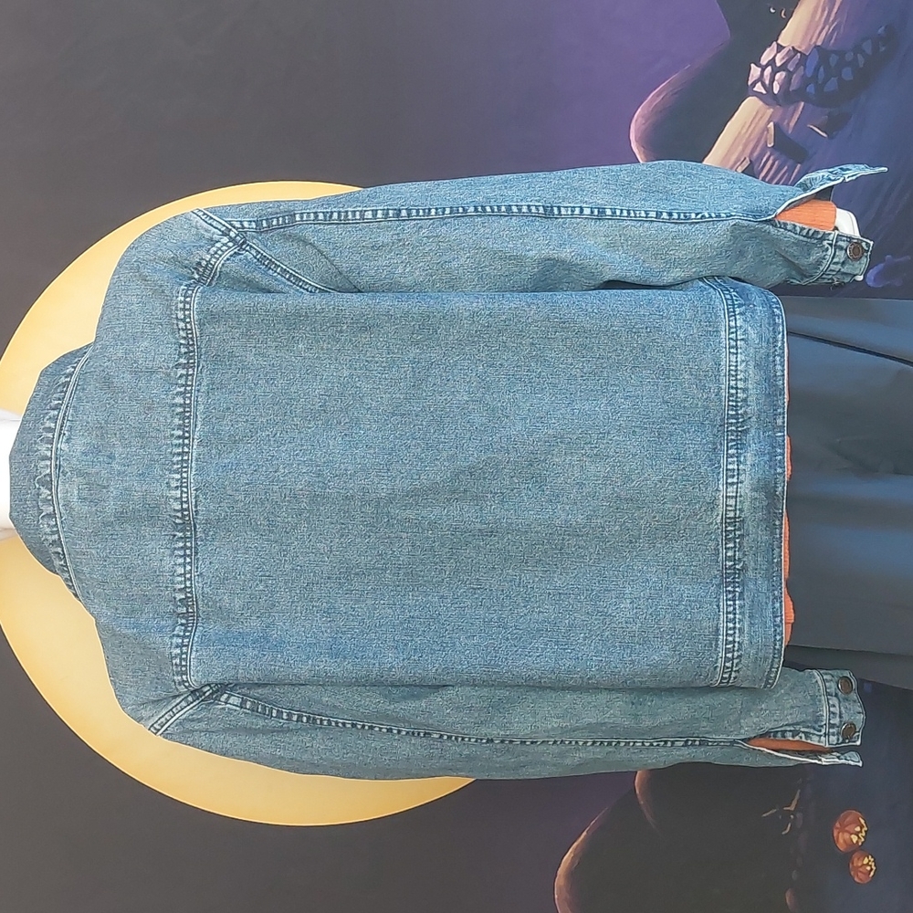 Vintage Zip Denim Cabela's Momcore Jean Jacket 2X XXL - Picture 4 of 12
